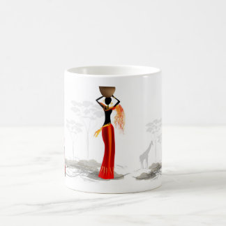 Taza De Café África negro