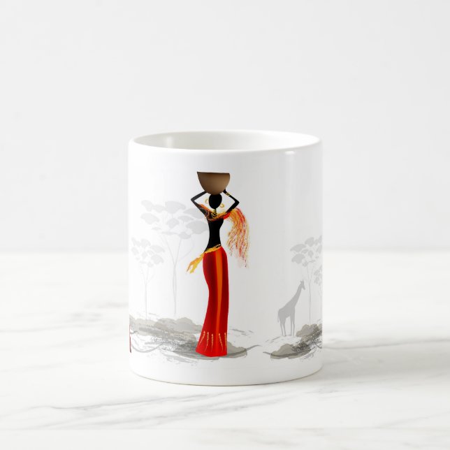 Taza De Café África negro (Centro)