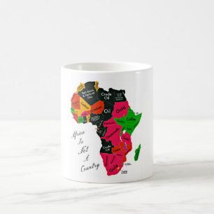 Taza De Café África no es un país