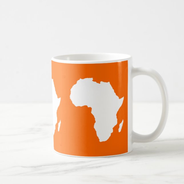 Taza De Café África Tangerina Audaz (Derecha)
