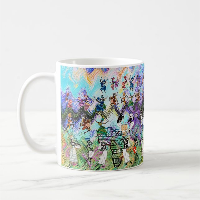 Taza De Café African Feast: Rhythms of Africa (Izquierda)