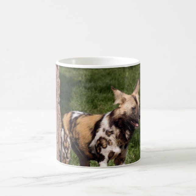 Taza De Café african-wild-dog-001 (Centro)