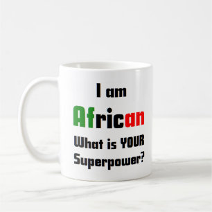 taza de café africana