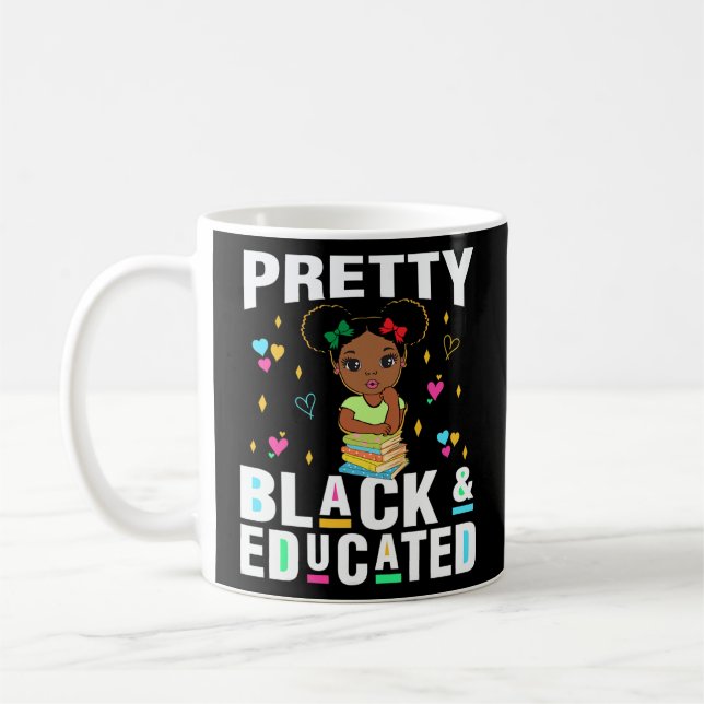 Taza De Café Africano Negro Y Educado (Izquierda)