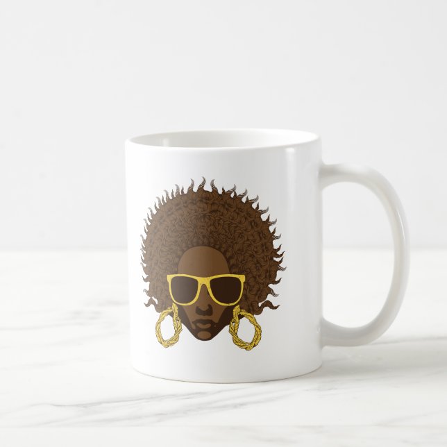 Taza De Café Afro Guay (Derecha)