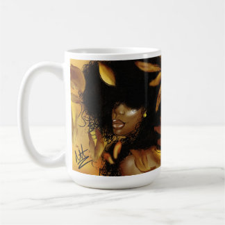 Taza De Café Afro (hojas)