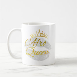 Taza De Café Afro Queen Mug