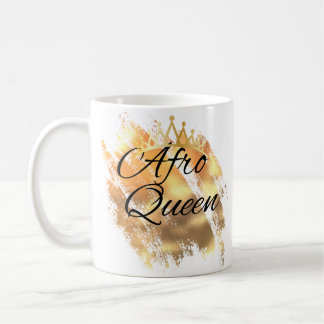 Taza De Café Afro Queen Mug