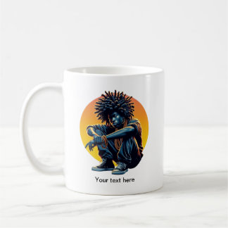 Taza De Café Afro Urban Art Mug - Guay Dreadlock Streetwear Sty
