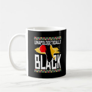 Taza De Café Afroamericano negro sin arrepentimiento