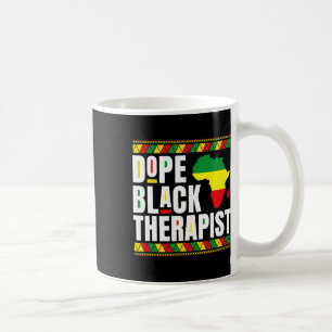 Taza De Café Afroamericano - Terapia Física Fármaco Negro El