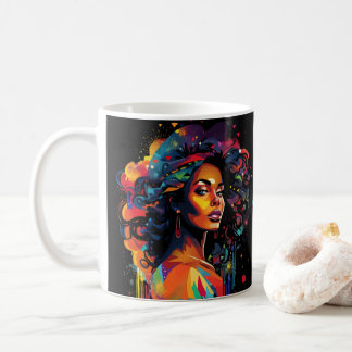 Taza De Café Afrocentric Juneteenth Art Celebrating Black Women