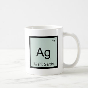 Taza De Café AG - Camiseta del símbolo del elemento de la