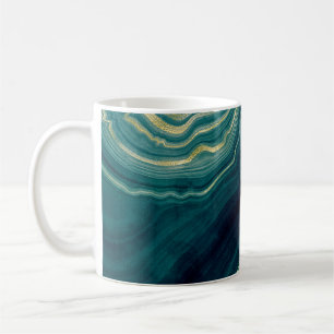Taza De Café agar verde