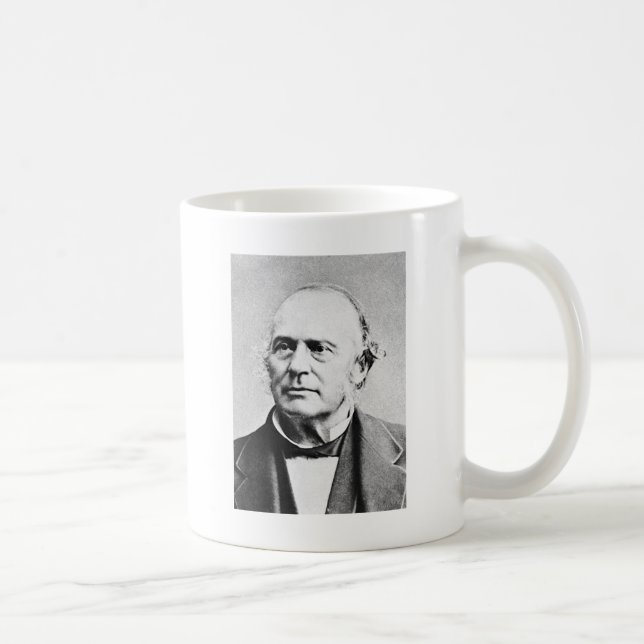 Taza De Café Agassiz ~ Biólogo naturalista Louis Agassiz (Derecha)