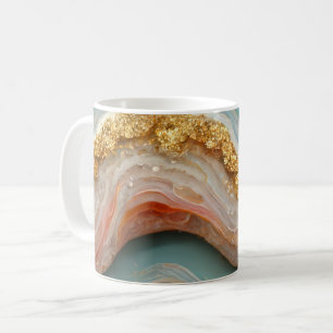 Taza De Café Agate Geode Stone
