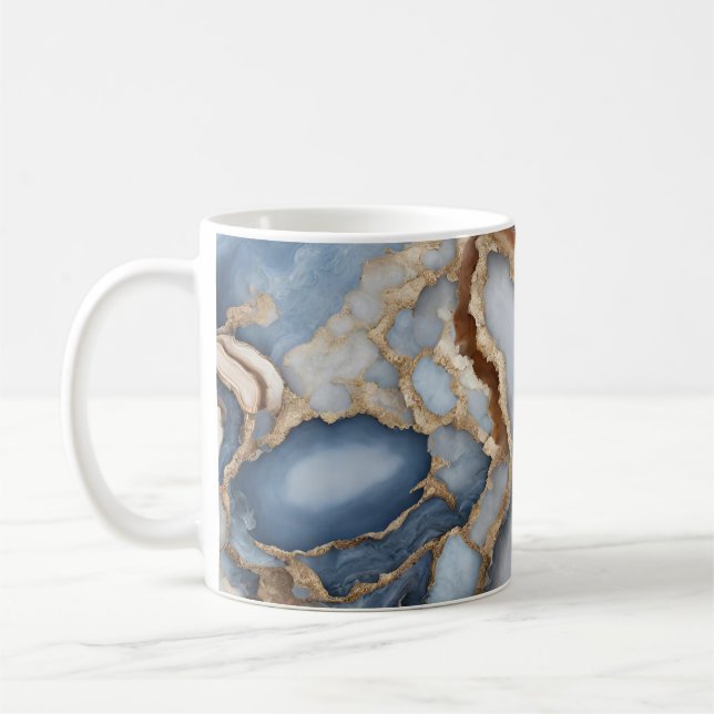 Taza De Café Agate Marble Mug (Izquierda)