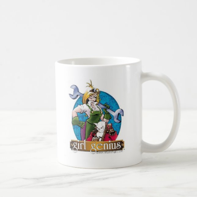 Taza De Café Agatha Hetrodyne - genio del chica (Derecha)