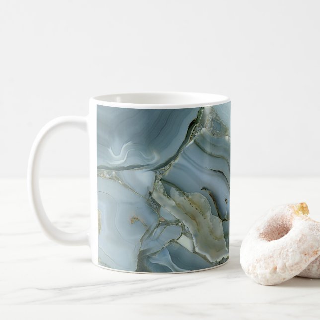 Taza De Café Agato azul (Con donut)