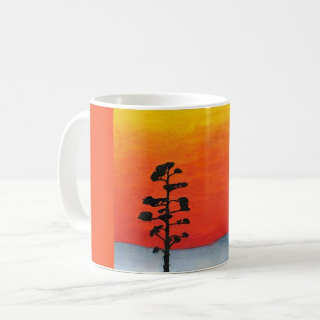 Taza De Café Agave Sunset (Anverso izquierdo)