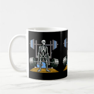 Taza De Café Agencia gubernamental de esqueletos de Halloween d