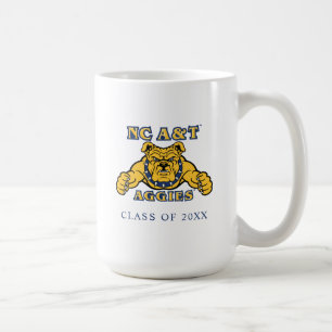 Taza De Café Agencias de A&T de CN Bulldog Aggie
