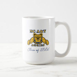 Taza De Café Agencias de A&T de CN Bulldog Aggie
