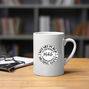 Taza De Café Agente de firma de notas móviles Mug