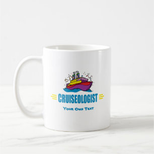 Taza De Café Agente de la Agencia de Viajes para Buques de Cruc