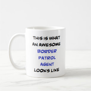 Taza De Café agente de patrulla fronteriza, impresionante