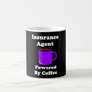 Taza De Café "Agente de seguro" accionado por el café