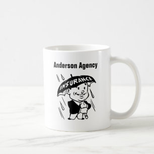 Taza De Café Agente de seguros personalizar o Agencia
