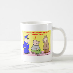 Taza De Café agente literario criminal