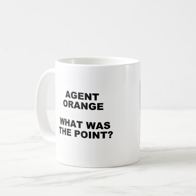 Taza De Café Agente Naranja Mug (Anverso izquierdo)