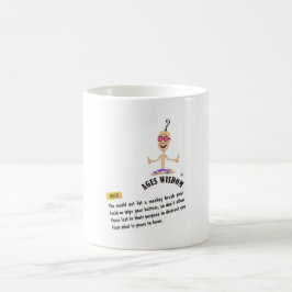 Taza De Café Ages Wisdom atrapa el camino del cómic a la verdad