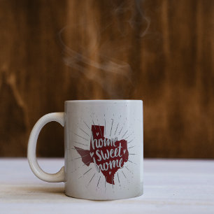 Taza De Café Aggie Maroon Hogar Sweet Home Texas