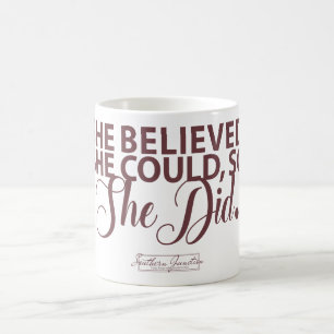 Taza De Café Aggies- que ella creyó que ella podría asaltar
