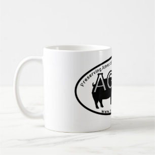 Taza De Café AGHA-Nuevo logotipo Taza-oval