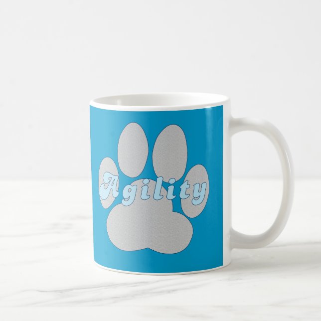 Taza De Café Agility Paw (Derecha)