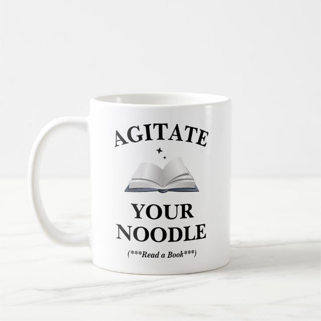 Taza De Café Agitate Your Noodle (Izquierda)