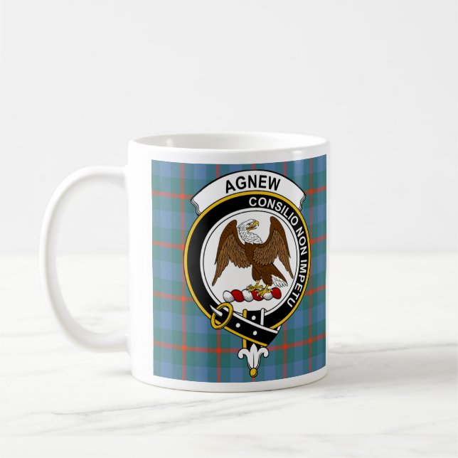 Taza De Café Agnew Ancient Clan Badge (Izquierda)