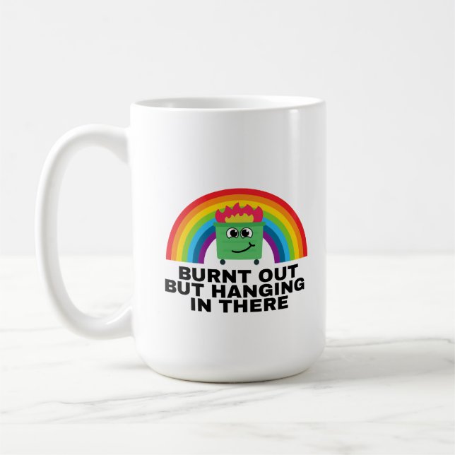 Taza De Café Agotado Pero Aguantando (Izquierda)