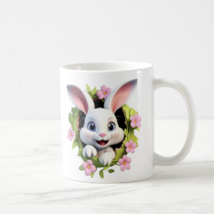 Taza De Café Agradable Bunny Bliss Cup