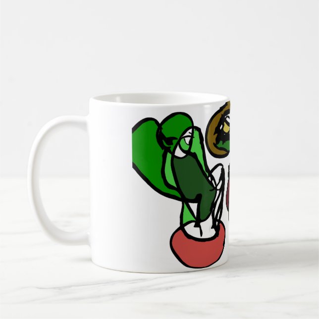 Taza De Café Agradable serpiente (Izquierda)
