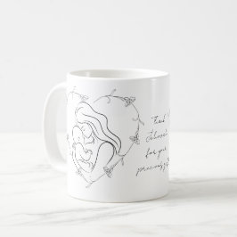 Taza De Café Agradece a Jehová por tu precioso regalo: Mamá