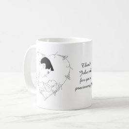 Taza De Café Agradece a Jehová por tu precioso regalo- Papá
