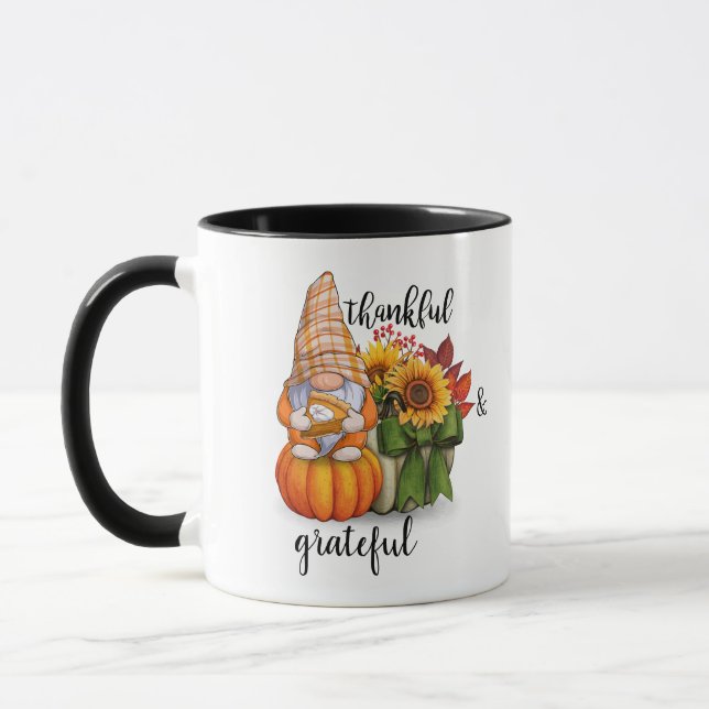Taza de café agradecida y agradecido (Izquierda)