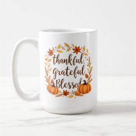 Taza De Café agradecido bendito