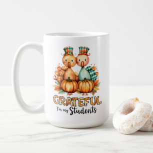 Taza De Café Agradecido por mis alumnos