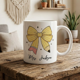Taza De Café Agradecimiento a los Maestros Arco de Lápices Pe